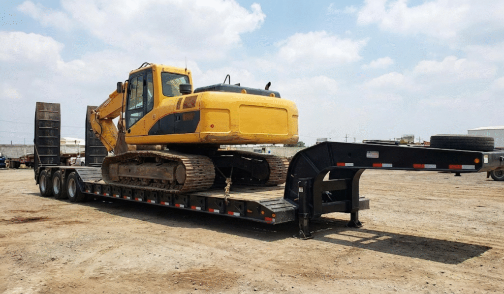 Semirremolques cama baja tipos