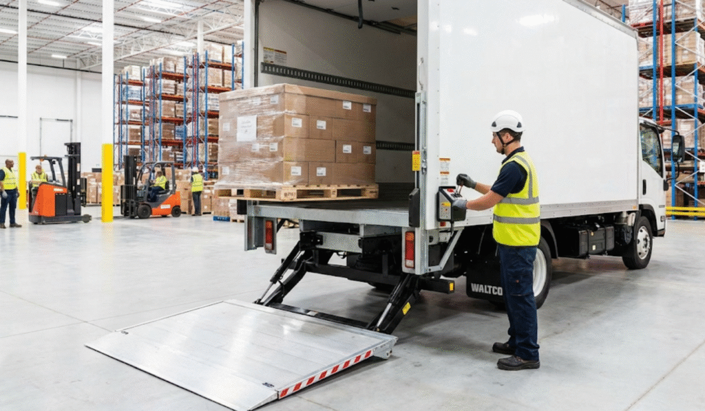 Venta e instalación de rampas hidráulicas