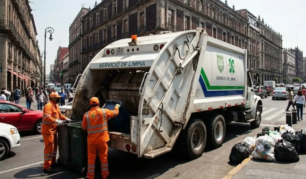 Camiones recolectores de basura compactadores