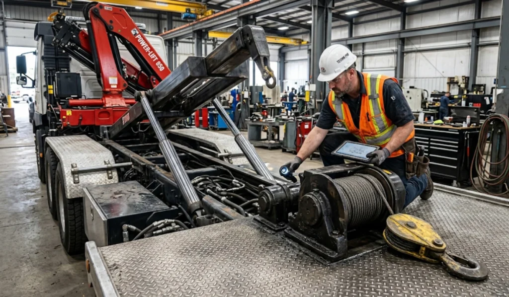 Plataformas grúa para camiones