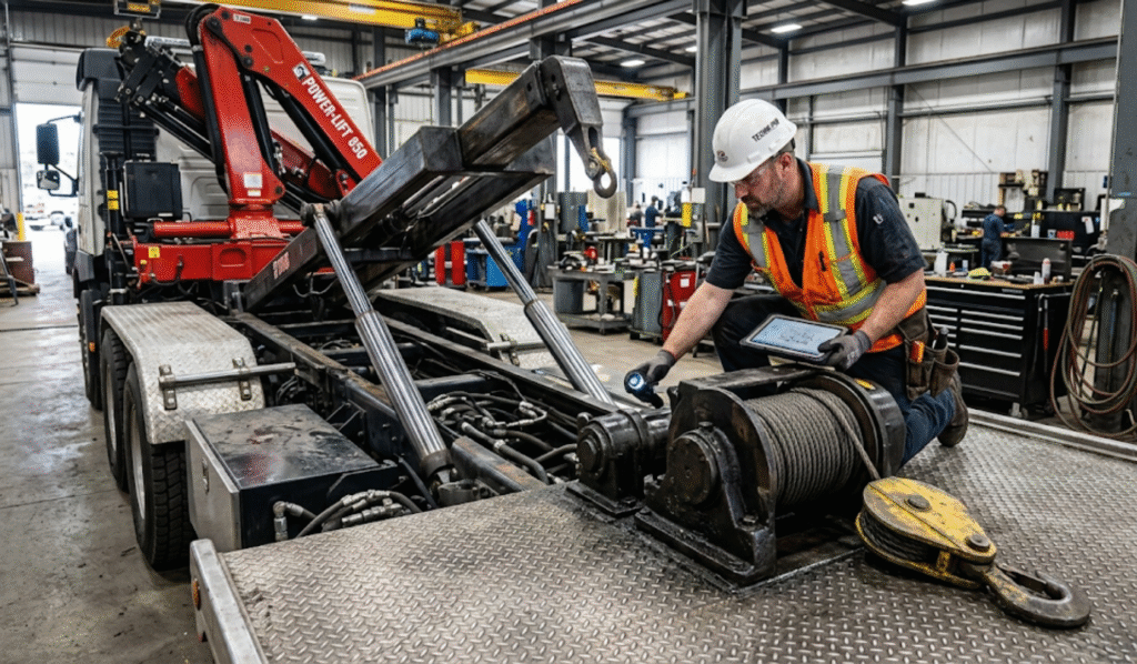 Plataformas grúa para camiones