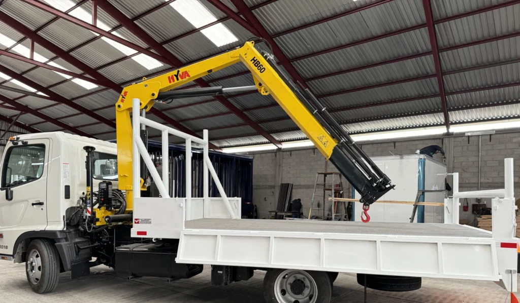 Tipos de grúas para camiones