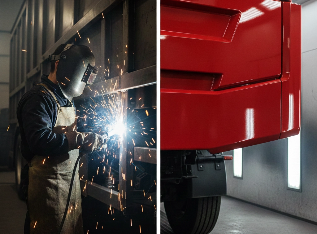 Reparación cajas trailer Puebla